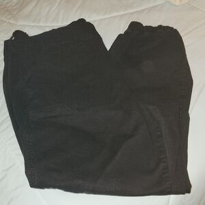 Torrid Black Utility Pants With Elastic Hem Size 16R